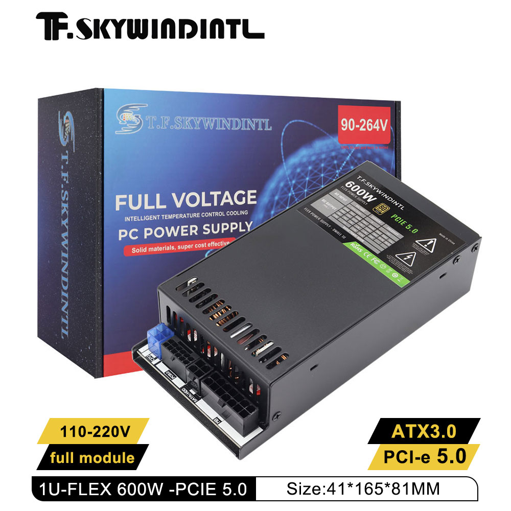 Flex Atx Power Supply 600W 1U - Zasilacz ATX 3.0 PCI-E Gen5 Flex