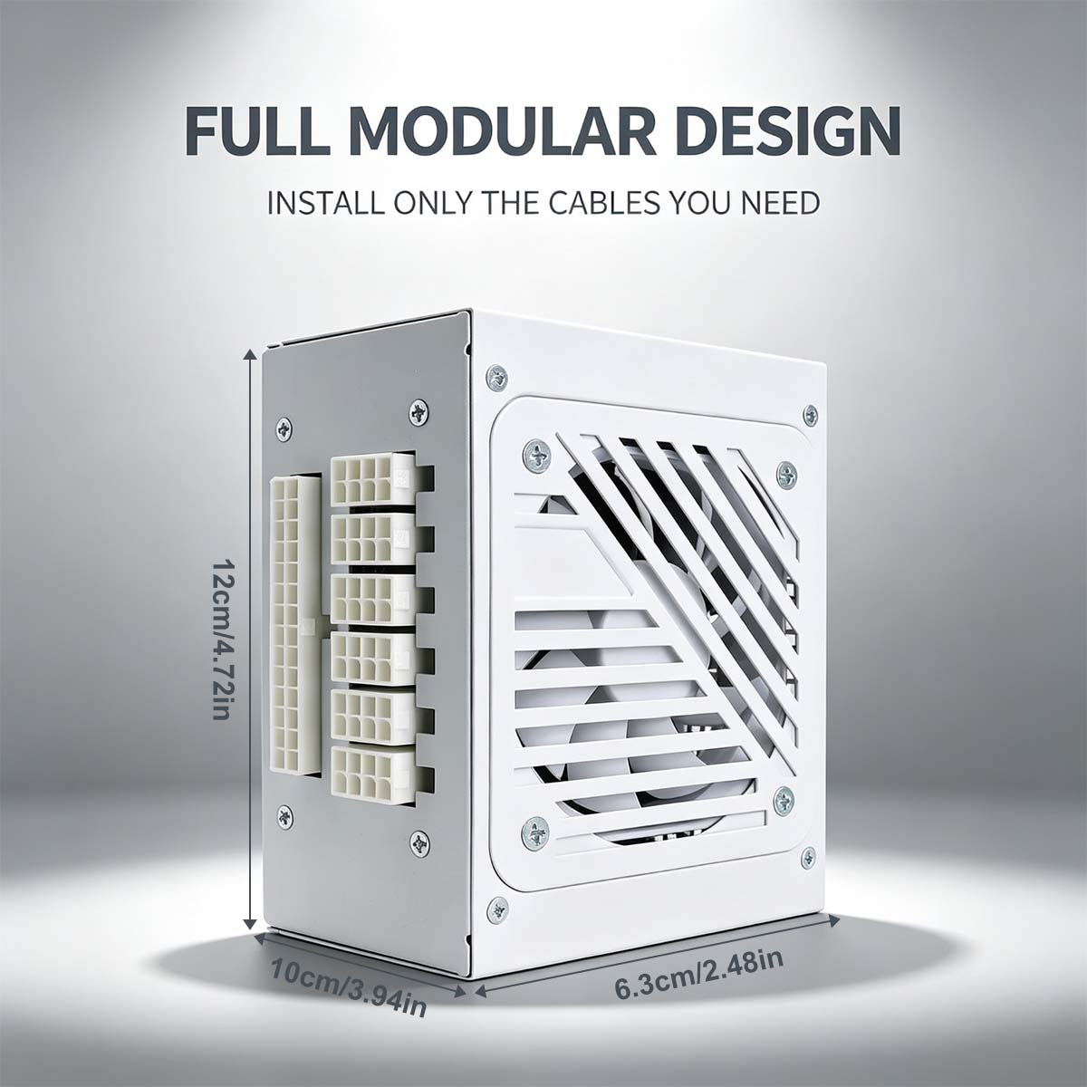 Zasilacz SFX 600W, w pełni mod – 750W Sfx Fully Modular Power Supply recenzja i cena