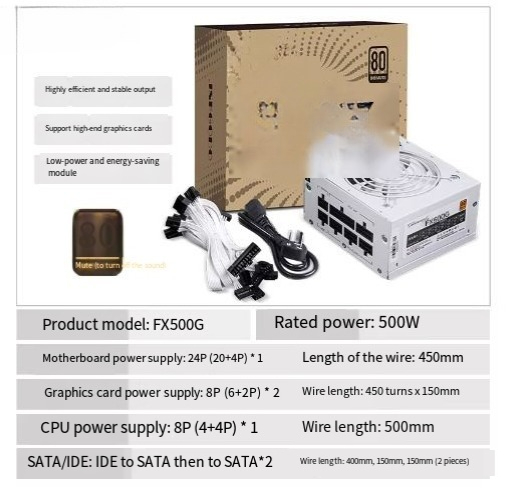 W pełni modułowy zasilacz SFX  – 750W Sfx Fully Modular Power Supply recenzja i cena